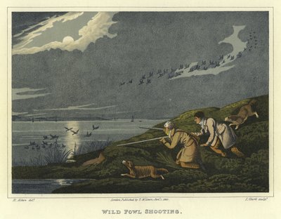 Caza de Aves Silvestres de Henry Thomas Alken